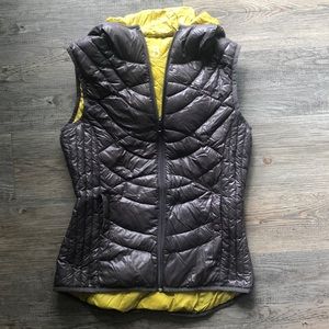 Gray Hooded Vest